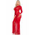 Leg Avenue | Платье Leg Avenue Lace and Net Bodycon Gown One Size, Red. Цена 2 209 грн. Фото: 3
