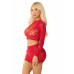 Leg Avenue | Комплект Leg Avenue Rhinestone Crop Top and Mini Skirt One Size, Red. Ціна: 1529 грн. Фото: 2