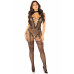 Leg Avenue | Бодистокинг Leg Avenue Crotchless Bodystocking with Heart One Size, Black. Цена 1 199 грн. Фото: 4
