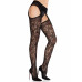 Leg Avenue | Колготки Leg Avenue Cross Hatch Floral Lace Suspender Hose One Size. Цена 730 грн. Фото: 2