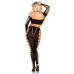 Leg Avenue | Комплект Leg Avenue Seamless Cut-Out Crop Top and Legging One Size Black. Ціна 1429 грн. Фото: 5