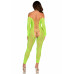 Leg Avenue | Бодистокинг Leg Avenue Crotchless Footless Lingerie Bodystocking One Size Neon Green. Цена 1 289 грн. Фото: 1