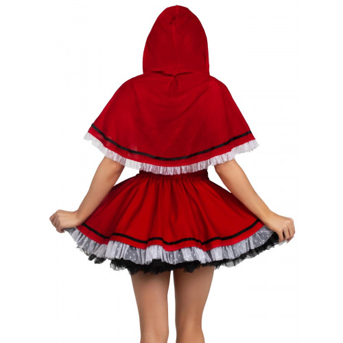 Leg Avenue | Костюм Красной Шапочки Leg Avenue Flirty Miss Red Top and Skirt M. Цена 3 599 грн. Фото: 1