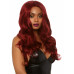Leg Avenue | Женский длинный волнистый парик винно-красного цвета Leg Avenue, 68.5 см. Ціна 1999 грн. Фото: 1
