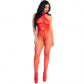 Leg Avenue | Комбинезон сетка Leg Avenue, красный. Цена: 1 309 грн