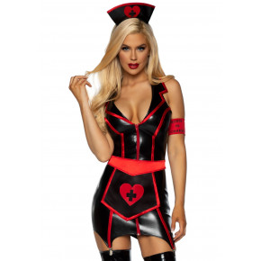 Leg Avenue | Костюм сексуальной медсестры Naughty Nurse Leg Avenue, 4 предмета. Цена: 4 450 грн