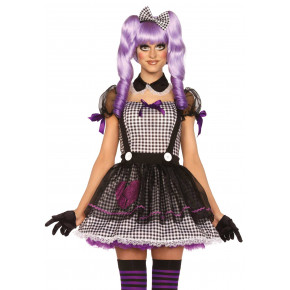 Leg Avenue | Костюм Долли Leg Avenue Costume Dead Eye Dollie Black/White. Цена: 3 500 грн