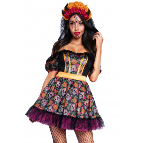 Leg Avenue | Костюм Катрины Leg Avenue Marigold Catrina Dress M. Цена: 4 500 грн