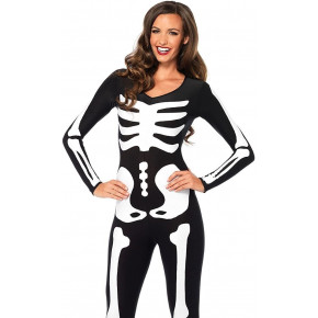 Leg Avenue | Костюм скелета Leg Avenue Womens Skeleton Bodysuit Halloween Size S. Цена: 5 250 грн