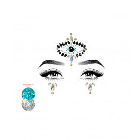 Leg Avenue | Наклейки для лица Leg Avenue Divinity Face jewels sticker O/S. Ціна: 900 грн