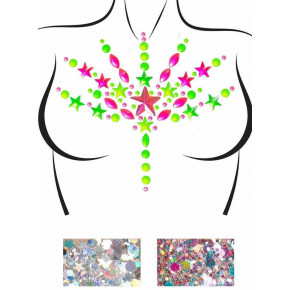 Leg Avenue | Наклейки на тело Leg Avenue Bliss Neon Body jewels sticker O/S. Цена: 1 110 грн