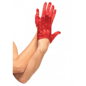 Leg Avenue | Рукавички сексуальні One Size Mini Cropped Satin Gloves від Leg Avenue. Ціна: 850 грн