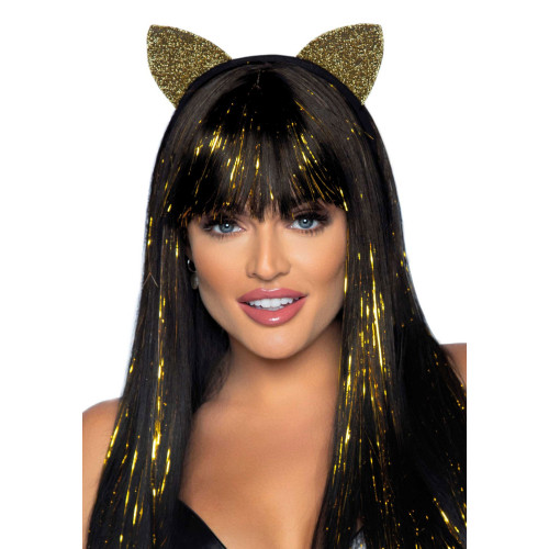 Leg Avenue | Повязка на голову с кошачьими ушками Leg Avenue Glitter cat ear headband O/S. Цена 550 грн Leg Avenue | Повязка на голову с кошачьими ушками Leg Avenue Glitter cat ear headband O/S. Цена 550 грн