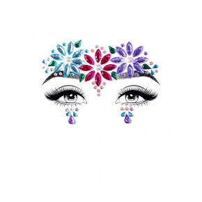 Самоклеящиеся украшения для лица Leg Avenue Dahlia face jewels sticker O/S