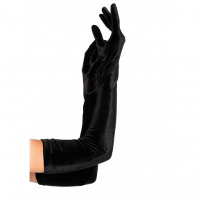Leg Avenue | Сексуальные перчатки Stretch Velvet Opera Length Gloves от Leg Avenue, черные. Цена: 1 230 грн