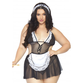 Leg Avenue | Leg Avenue Roleplay Fantasy French Maid + 1X-2X Black/White. Цена: 1 529 грн