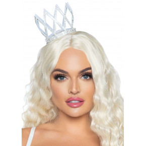 Leg Avenue | Leg Avenue Faux rhinestone die cut crown Silver. Ціна: 659 грн