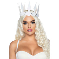 Leg Avenue | Leg Avenue Faux leather spiked crown White. Ціна 469 грн
