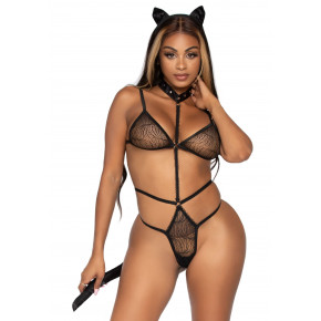 Leg Avenue | Leg Avenue Roleplay Sex Kitten Black O/S. Ціна: 2509 грн