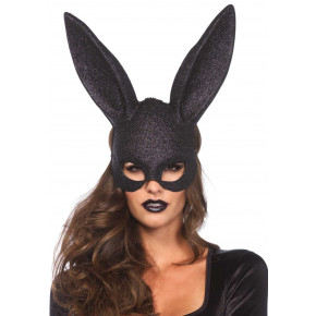 Leg Avenue | Leg Avenue Glitter masquerade rabbit mask Black. Цена: 499 грн
