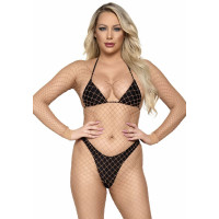 Leg Avenue | Leg Avenue Long Sleeved Bodystocking Nude O/S. Ціна 789 грн
