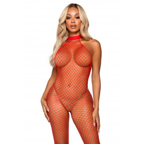 Leg Avenue | Бодистокинг Leg Avenue Racer neck bodystocking Red. Ціна: 889 грн