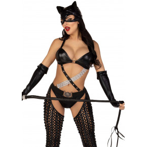 Leg Avenue | Эротический костюм кошечки-госпожи Leg Avenue Mistress Kitty. Цена: 3 722 грн