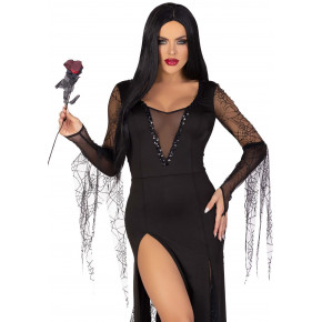 Leg Avenue | Эротичний костюм Мортиши Адамс Leg Avenue Sexy Spooky Morticia . Ціна: 3186 грн