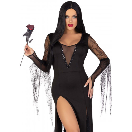 Leg Avenue | Эротический костюм Мортиши Аддамс Leg Avenue Sexy Spooky Morticia . Цена: 3 365 грн Leg Avenue | Эротический костюм Мортиши Аддамс Leg Avenue Sexy Spooky Morticia . Цена: 3 365 грн