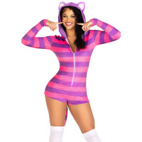 Эротический костюм кошечки Leg Avenue Comfy Cheshire XS Эротический костюм кошечки Leg Avenue Comfy Cheshire XS