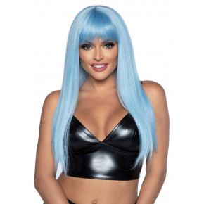 Leg Avenue | Длинный голубой парик Leg Avenue Long straight bang wig Blue, гладкий, 61 см. Ціна: 1478 грн