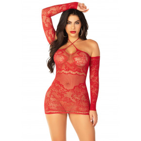 Leg Avenue | Платье Leg Avenue Seamless Off The Shoulder Mini Dress One Size, Red. Цена: 1 029 грн