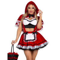 Костюм Красной Шапочки Leg Avenue Flirty Miss Red Top and Skirt XS Костюм Красной Шапочки Leg Avenue Flirty Miss Red Top and Skirt XS