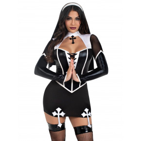 Leg Avenue | Костюм монашки Leg Avenue Holy Hottie Dress M. Цена: 3 599 грн