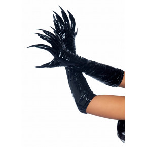 Leg Avenue | Виниловые перчатки с когтями Leg Avenue Vinyl claw gloves S. Цена: 2 300 грн