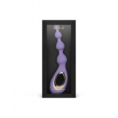 Lelo | Анальные бусы с вибрацией LELO Soraya Beads Violet Dusk, разный диаметр бусин, 8 режимов. Ціна 10938 грн. Фото: 2