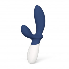 Lelo | Массажер простаты LELO Loki Wave 2 Base Blue, 2 мотора, манящее движение + вибрация. Цена: 11 199 грн