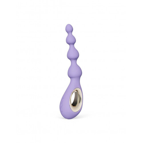 Lelo | Анальные бусы с вибрацией LELO Soraya Beads Violet Dusk, разный диаметр бусин, 8 режимов. Ціна 10938 грн
