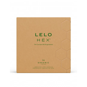 Lelo | Презервативы LELO HEX Condoms Organic 36 Pack, тонкие и суперпрочные. Цена: 1 733 грн