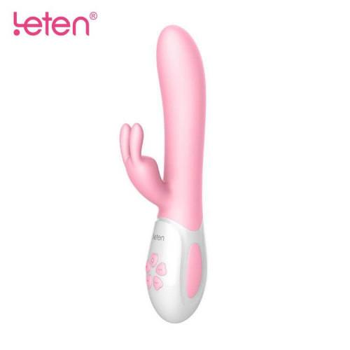 Leten | Вібраторкролик З Массирующим Стволом Та Підігрівом Leten Abby Pink, Два Мотора. Ціна 3449 грн Leten | Вібраторкролик З Массирующим Стволом Та Підігрівом Leten Abby Pink, Два Мотора. Ціна 3449 грн