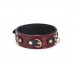 Liebe Seele | Ошейник с поводком Liebe Seele Wine Red Collar and Leash. Цена 2 719 грн. Фото: 1