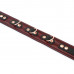 Liebe Seele | Ошейник с поводком Liebe Seele Wine Red Collar and Leash. Цена 2 719 грн. Фото: 7