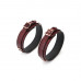 Liebe Seele | Наручники Liebe Seele Wine Red Thigh Cuffs S Size. Ціна 3989 грн. Фото: 2