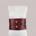 Liebe Seele | Кожаный пояс для бондажа Liebe Seele Wine Red Waist Cuff M Size. Цена 4 164 грн. Фото: 6