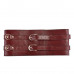 Liebe Seele | Кожаный пояс для бондажа Liebe Seele Wine Red Waist Cuff M Size. Цена 4 164 грн. Фото: 4