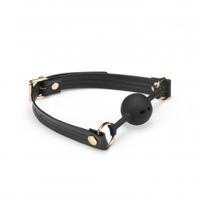 Liebe Seele | Кляп Liebe Seele Black Organosilicon Ball Gag. Цена: 815 грн