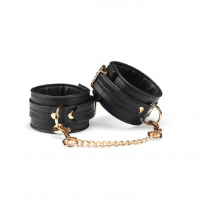 Поножи Black Organosilicon Anklecuffs