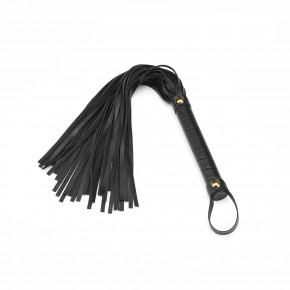 Liebe Seele | Флоггер Liebe Seele Black Organosilicon Flogger. Ціна: 959 грн