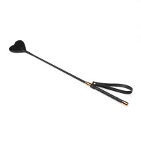 Liebe Seele | Шлепалка Liebe Seele Black Organosilicon Riding Crop. Цена 949 грн