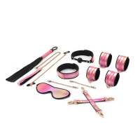 Liebe Seele | Набор Vivid Sakura: Glossy Pink Soft Bondage Kit (8 pieces). Цена 2 169 грн